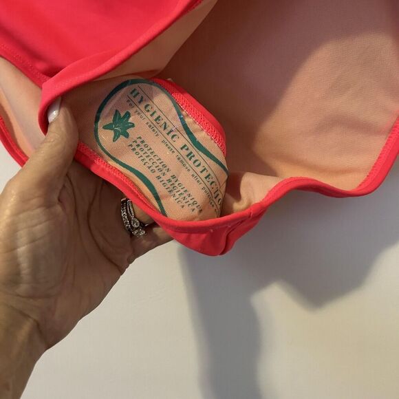 AquaShape Tankini Swimsuit Womens XL Red Draped Top High Waist Bottom Set - Picture 13 of 15